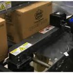 Industrial thermal inkjet printer print sample