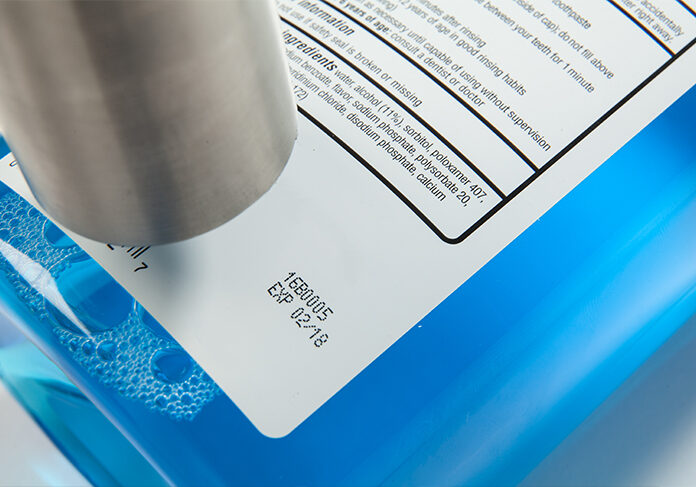 Printed expiration label